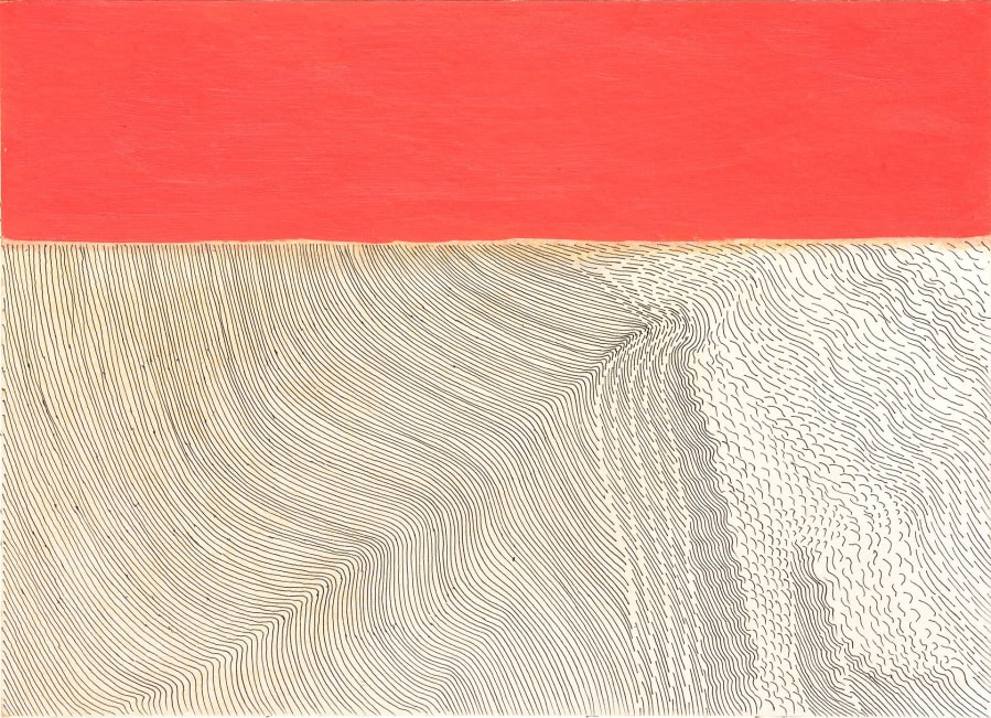 Wilhelmina Barns-Graham, Winter Movement (Desert), 1979. Part of the Linear Meditations exhibition.
