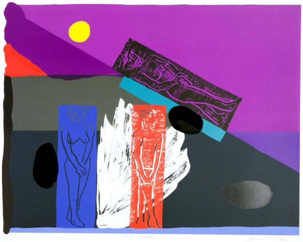Bruce McLean, Hot Slick, 1989. Part of the Paintings in Hospitals collection.