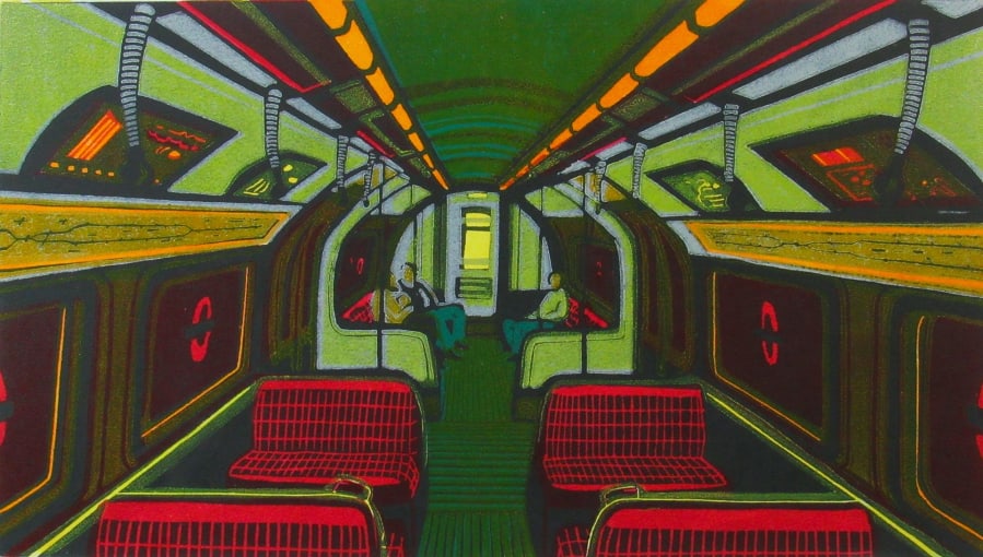 Gail Brodholt, Night Owls on the Northern Line, 2007